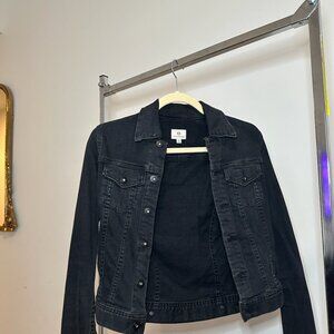 Faded Black / Gray AG Jeans Robyn Denim Jacket